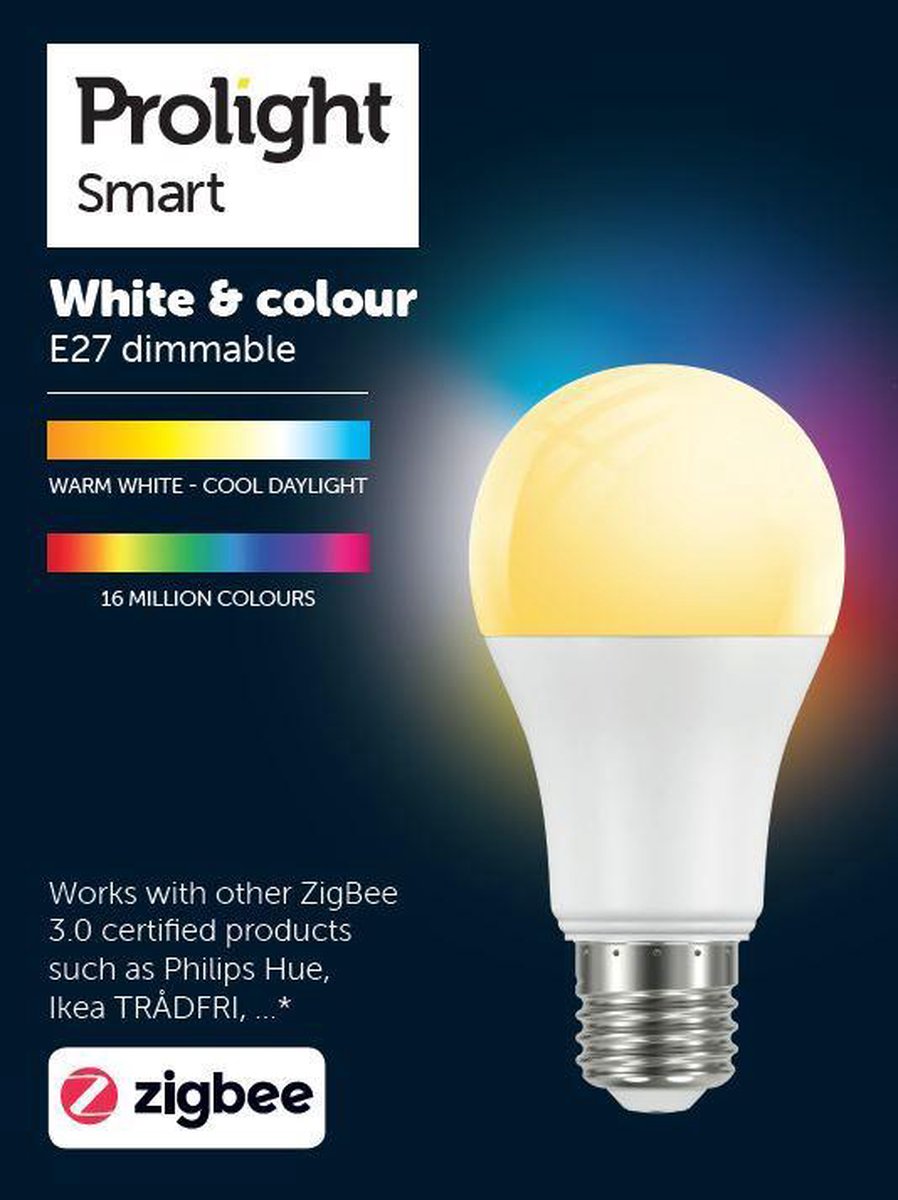 Interrupteur + Ampoule LED Intelligente E27 8.5W 806 lm PHILIPS