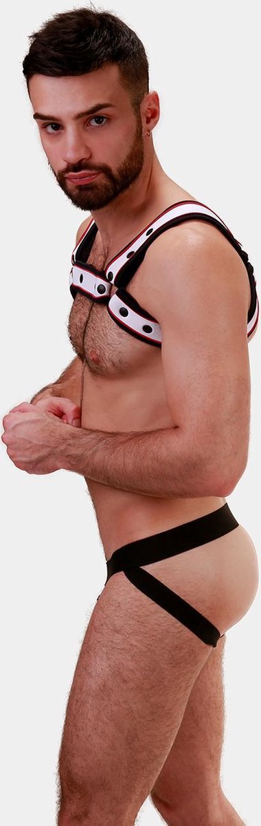 Harnais Sport Double épaulière Barcode Berlin Blanc - Taille M, Occasion