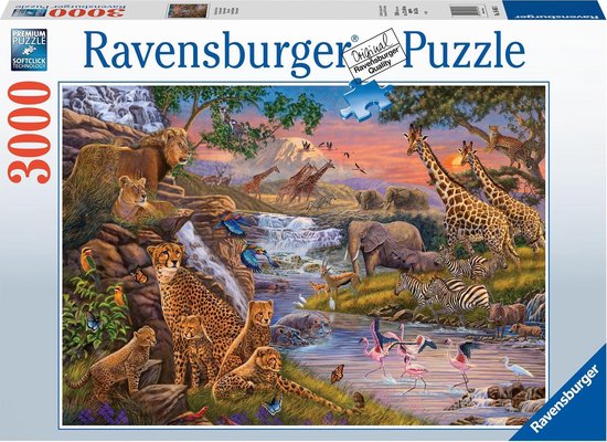 Ravensburger puzzel Dierenwereld - Legpuzzel - 3000 stukjes | bol.com