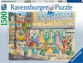 Ravensburger puzzel Sidewalk Fashion - Legpuzzel - 1500 stukjes