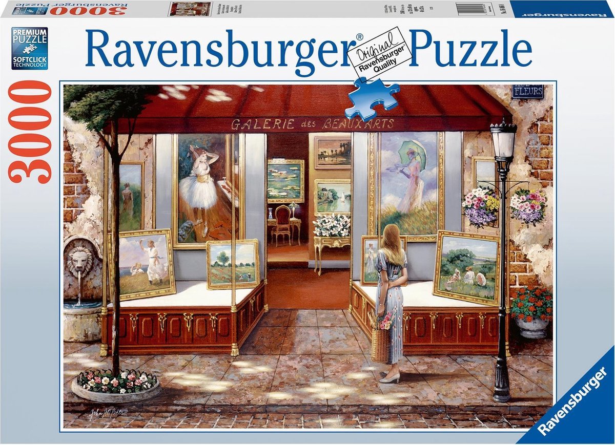 Ravensburger puzzel Kunstgalerie - Legpuzzel - 3000 stukjes