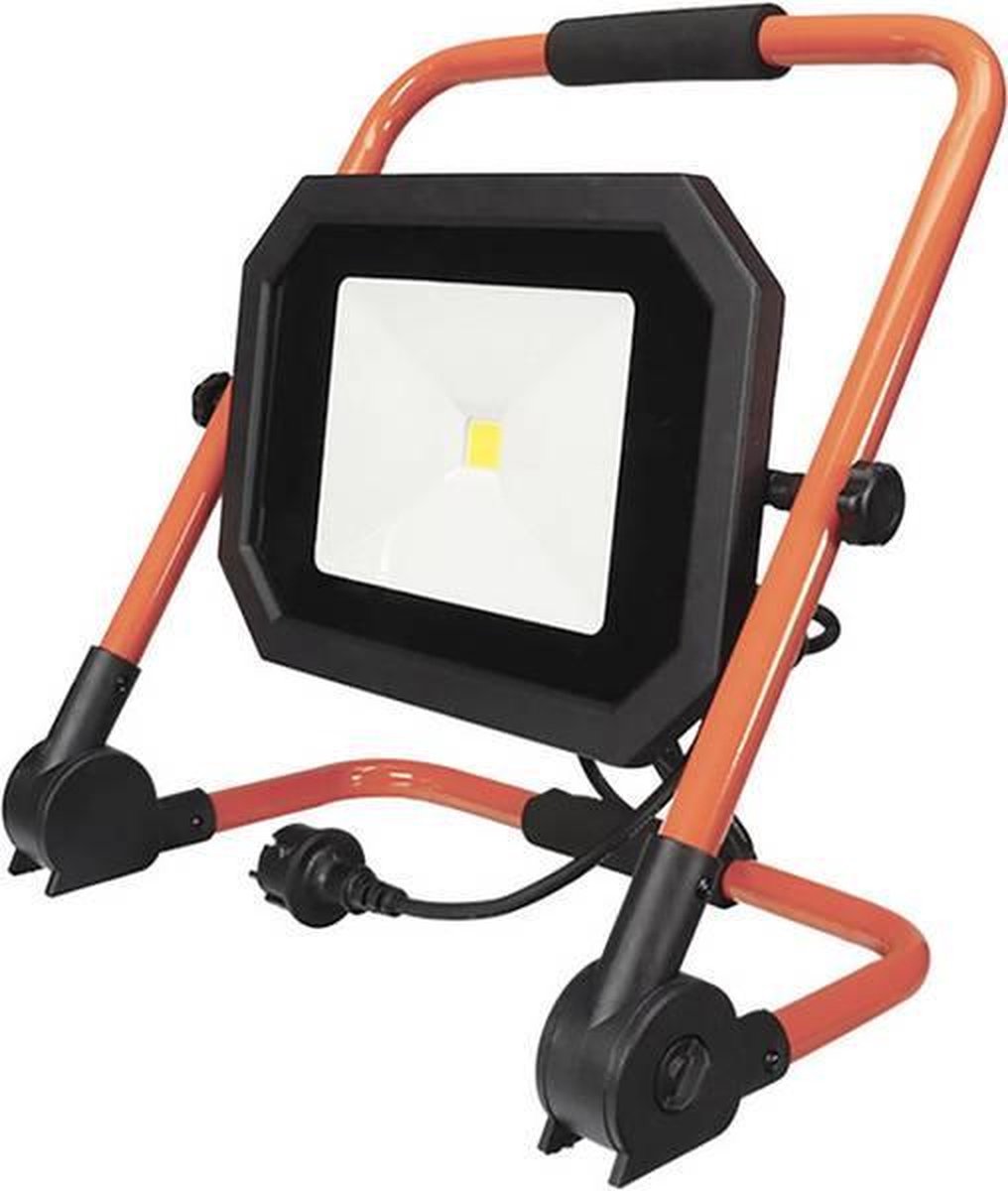 Perel Draagbare led-werklamp, 50 W, 4000 K, IP64