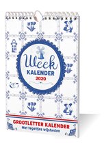 Dutch Grootletter Weekkalender 2020