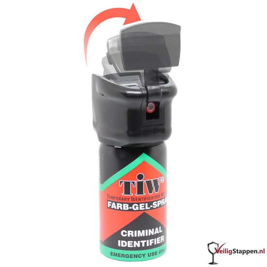 TIW Hoernecke Pepperspray Alternatief met klepje FarbGel