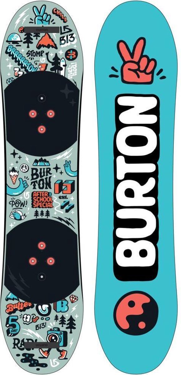 rit Immuniteit Lieve Burton After School Special 100 kinder snowboard set | bol.com