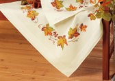 Vervaco Tafelkleed Herfstbladeren borduren (pakket) PN-0013291