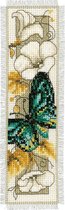 Vervaco Vlinders en bloemen bladwijzer borduren (pakket) PN-0145351