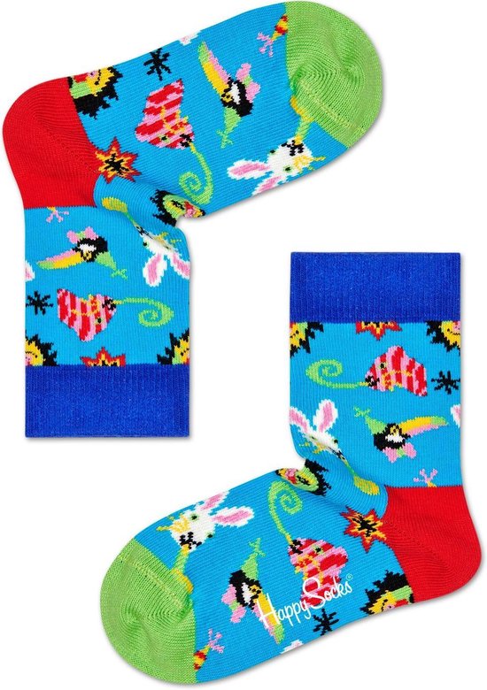 Happy Socks Kids Party Animal Giftbox - Maat 12-24M - Happy Socks