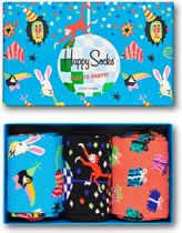 Happy Socks B-Day Party Animal Gift Box XBPA086300 - Meerkleurig multi multicolor Unisex - 36-40