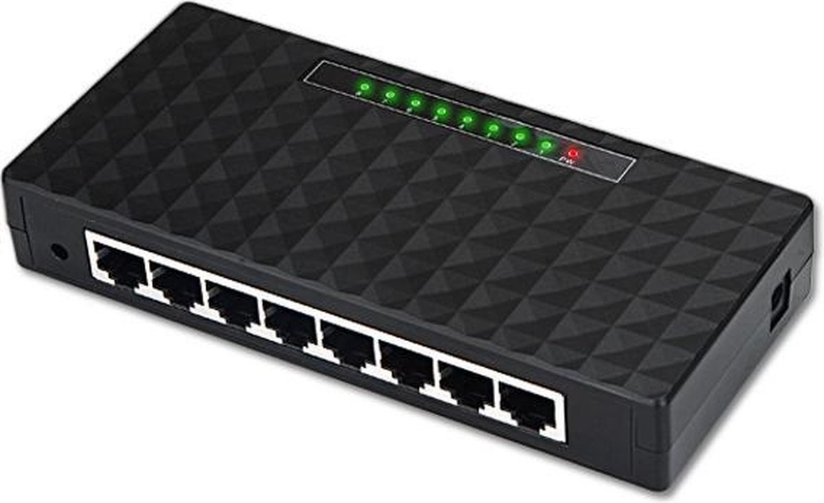 8poorts Gigabit Network Switch 10/100