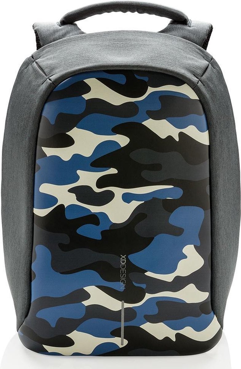 XD Design Bobby Compact - Anti-Diefstal Rugzak 11 liter - Camouflage blauw