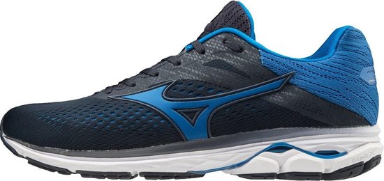 Mizuno Rider 23 Heren - Zwart / Blauw - maat 44 | bol.com