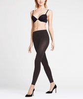 FALKE Pure Matt Legging 100 den 40111 - Dames - S-M - Grijs