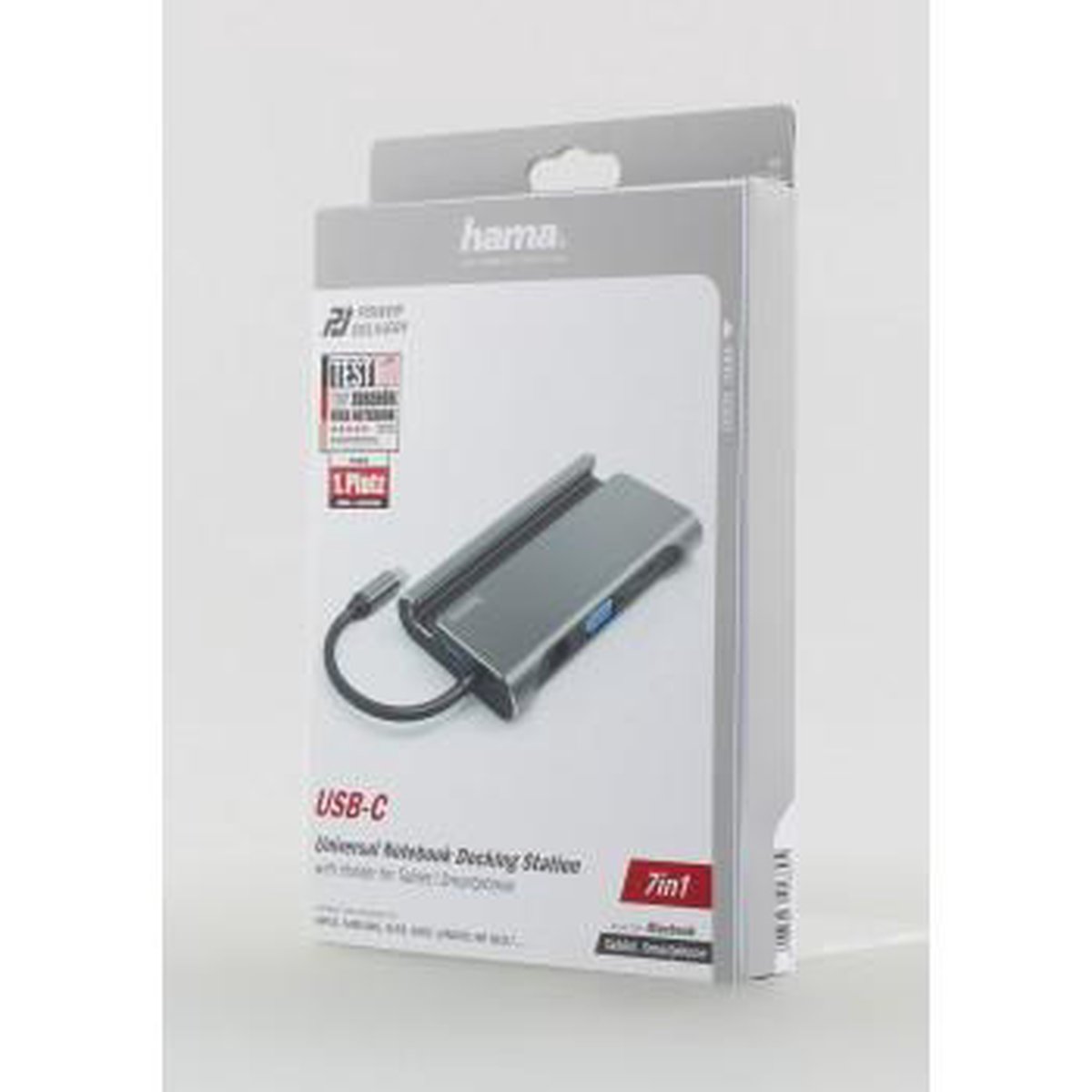 Hama 7in1-USB-C--dockingstation Voor 3x USB-A 3.1 HDMI™ VGA LAN USB-C (PD)  | bol.com