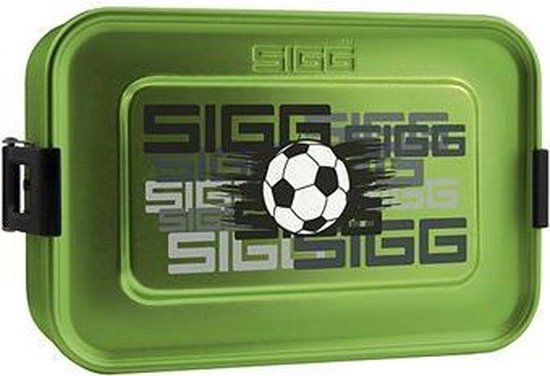 Sigg Brooddoos Plus S Voetbal Aluminium 17 X 12 X 6 Cm | bol.com