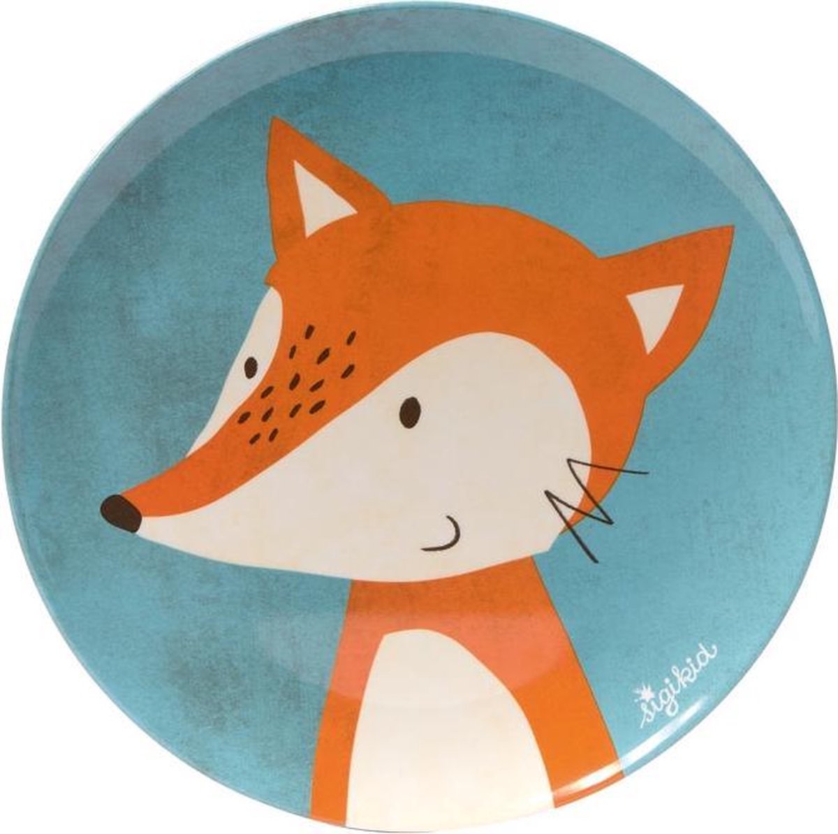 sigikid Melamine plate fox, The little ones 24990