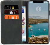 Casecentive Leather Wallet case - Étui portefeuille en cuir - iPhone XR - Noir