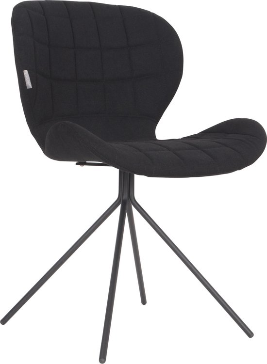 | Zuiver OMG eetkamerstoel zwart (2 stuks) Zuiver OMG Eetkamerstoel | Zen Lifestyle | Gratis bezorging!