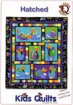 Kids Quilts Quiltpatroon Hatched Uitgebroed Draakje