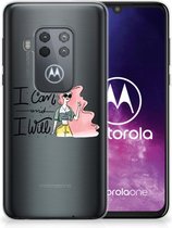 Motorola One Zoom Telefoonhoesje met Naam i Can