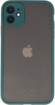Kleurcombinatie Hard Case voor iPhone 11 Donker Groen