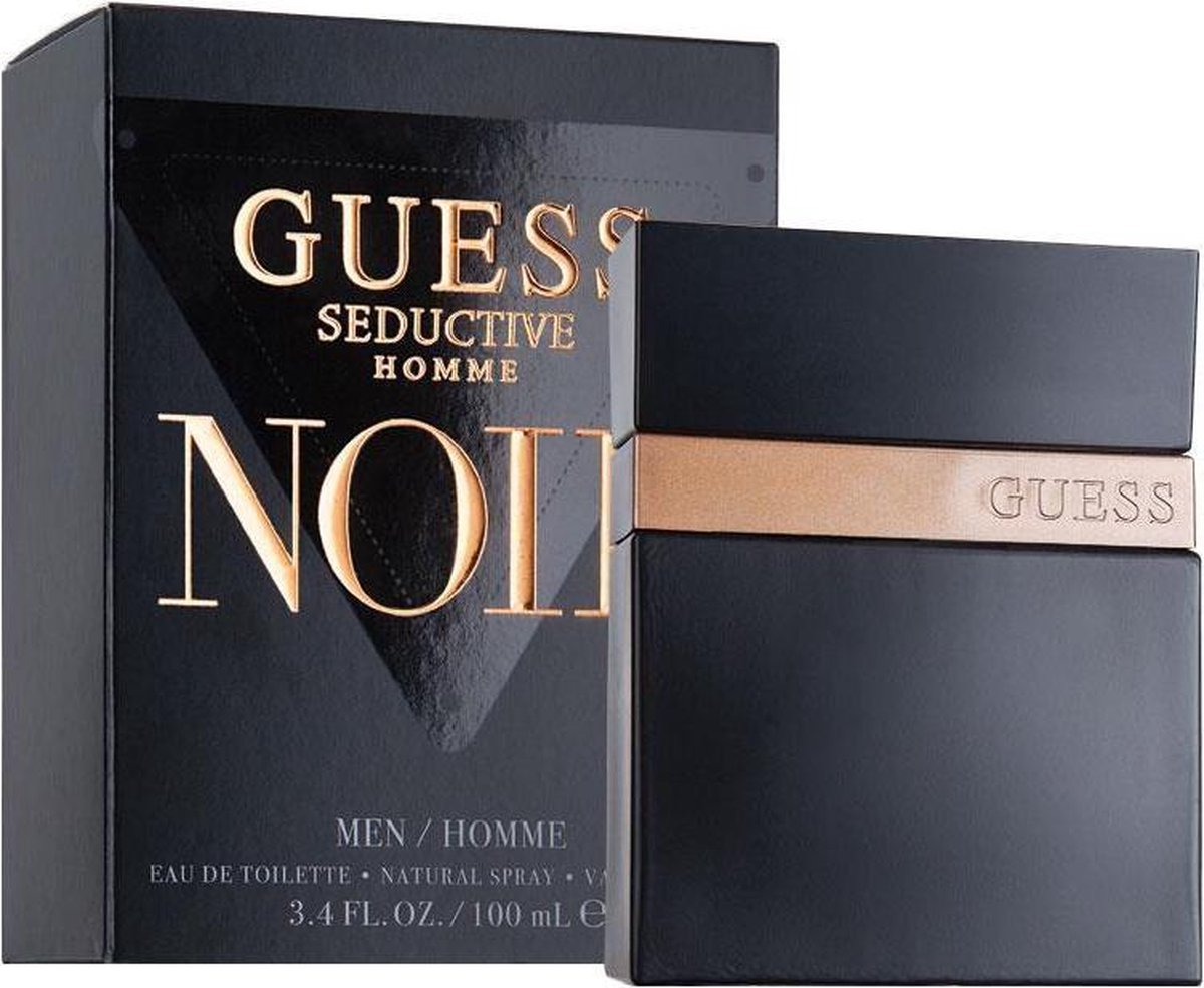 Guess Seductive Homme Noir - Eau de toilette - 100 ml | bol.com