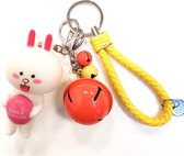 Cute sleutelhanger met kleine bel - Cony's - NR.3