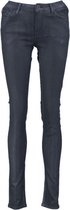 Garcia rachelle superslim coated jeans navy sparkle - valt kleiner - Maat  W28-L32
