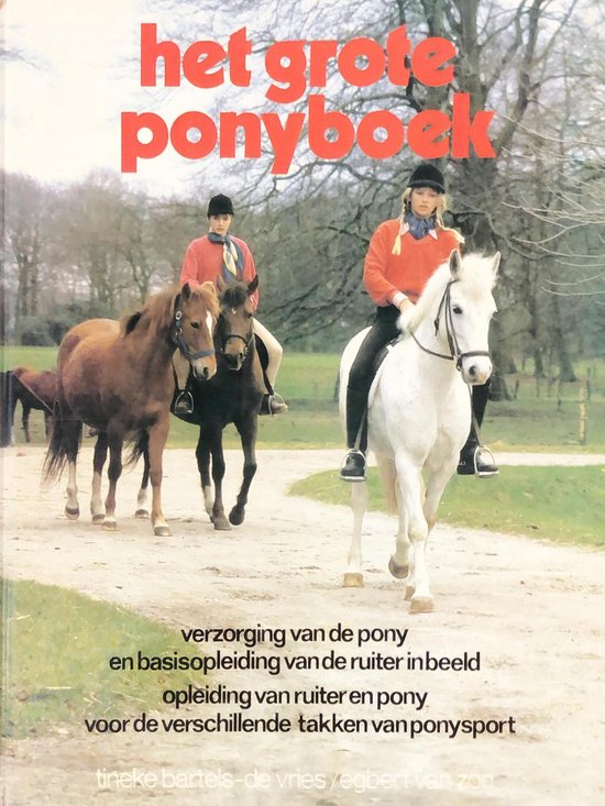 Grote ponyboek - Bartels Vries | Do-index.org