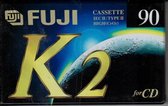FUJI K2 Audio Tape Cassette IEC II / Type II / High (CrO2) 90 minuten