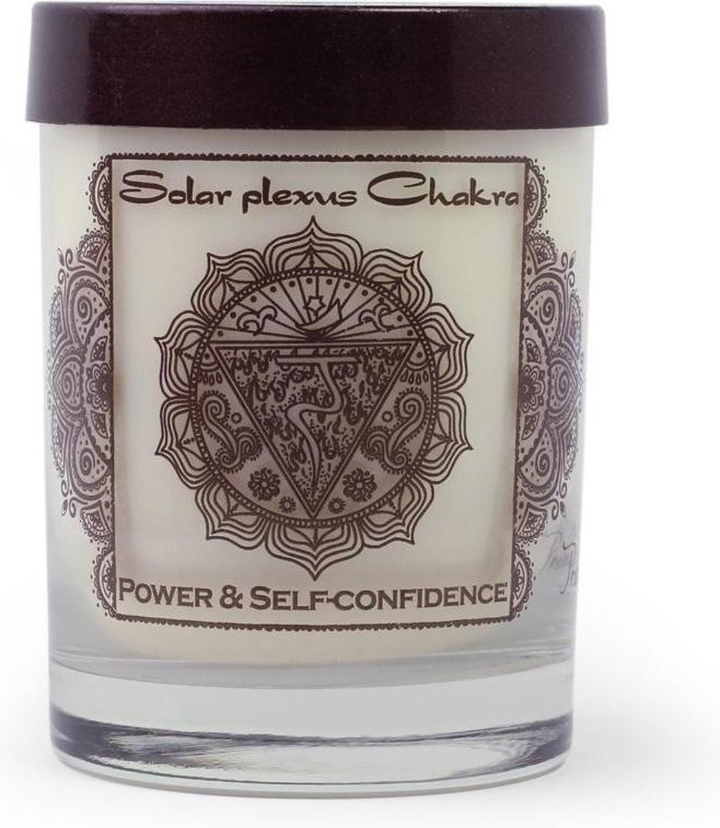 Premium sojakaars Chakraserie, 3e chakra, lavendel