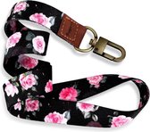 Keycords | Keycord Roses L | Lanyard | Multifunctioneel Keycord Voor Sleutels, Telefoon En Nog Veel Meer