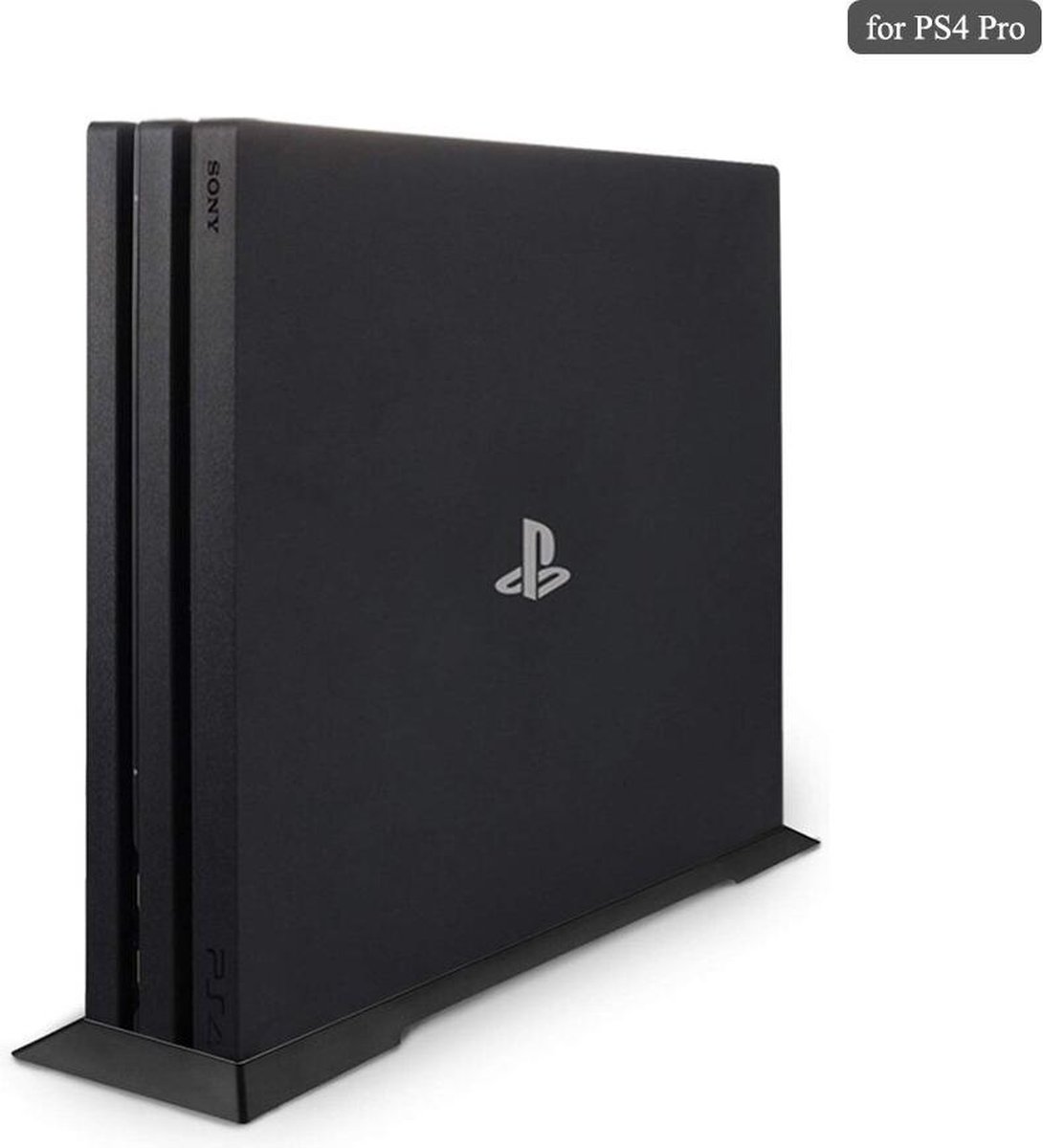 Verticale Playstation 4 PRO standaard - Verticale Houder PS4 Zwart - Novus