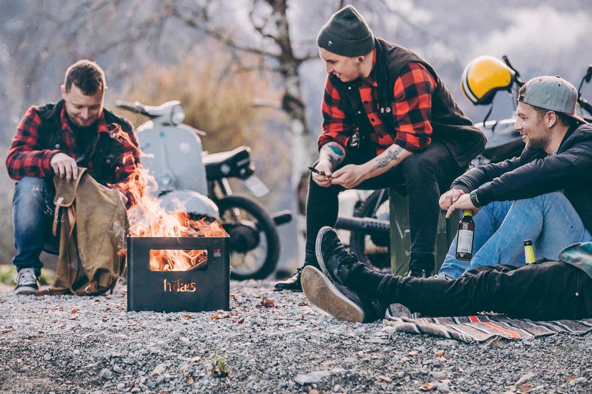 Höfats Beer Box Fire Basket