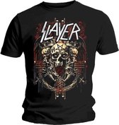 Slayer - Demonic Admat heren unisex T-shirt zwart - M