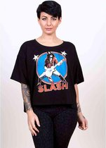 Slash Dames Tshirt -S- Stars Zwart