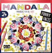 Mandala Kleurboek voor Kinderen Funny Faces