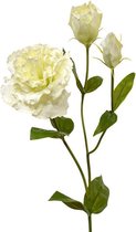 Lisianthus kunst steelbloem 80 creme