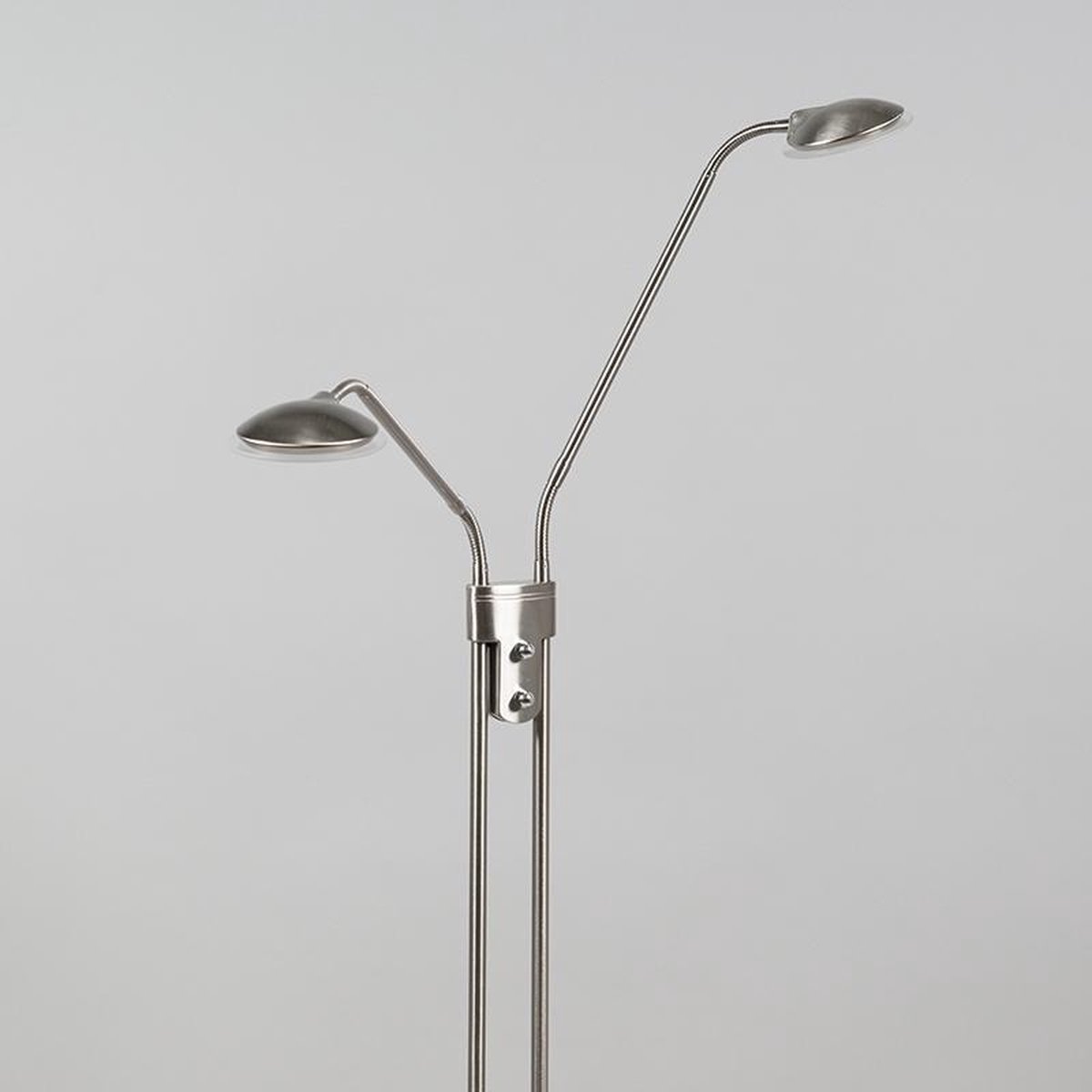 QAZQA eva - Lampe de lecture sur pied - 1 lumière - H 1580 mm