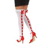 Rubie's Panty Verpleegster Dames Wit/rood One Size