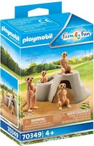 PLAYMOBIL Family Fun  Dierenpark  Kolonie stokstaartjes - 70349