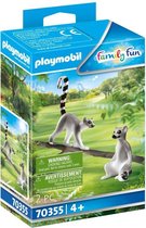 PLAYMOBIL Family Fun 2 lémuriens - 70355