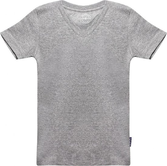 Bol Claesen s Jongens T shirt Grey Melee Maat 152 158
