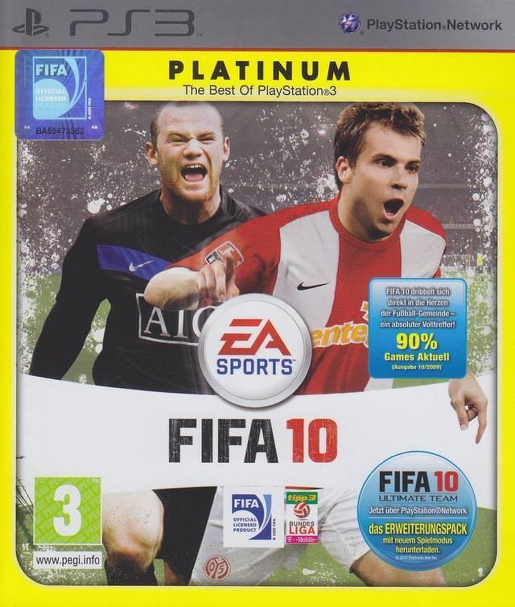 Fifa 10 Platinum | Games | bol