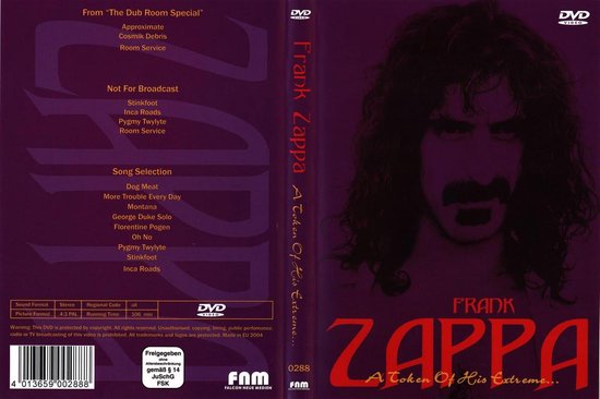 Frank Zappa - A Token Of His Extreme (Import), Frank Zappa | Muziek |  bol.com
