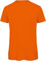 Senvi 5 pack T-Shirt -100% biologisch katoen - Kleur: Oranje - S