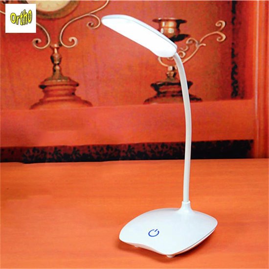 lampe de chevet tactile 3 intensités, lampe de table avec fonction Touch,  lumière de lecture, éclairage