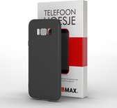 BMAX hoesje geschikt voor Samsung Galaxy S8 / Case / Dun en beschermend telefoonhoesje - Zwart