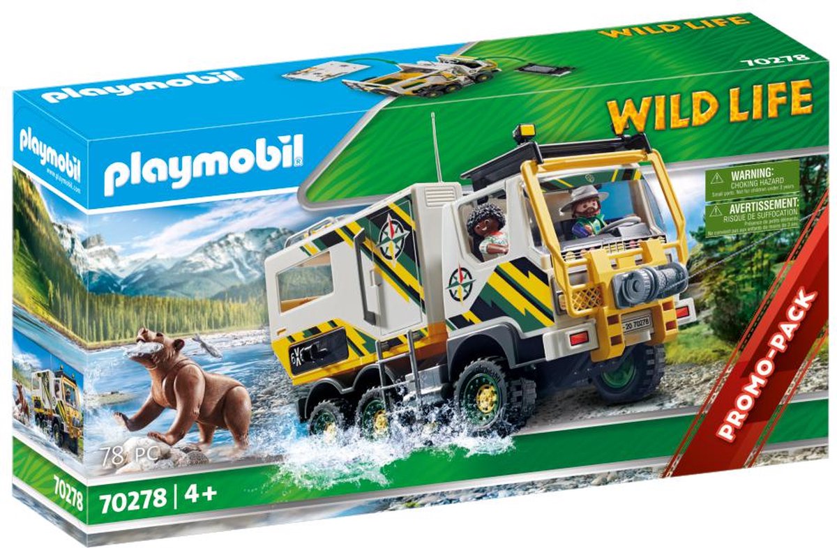 PLAYMOBIL Wild Life Expeditietruck - 70278