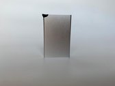 RFID proof metalen betaalpas houder / Creditcards Pinpassen / Roestvast staal RVS /